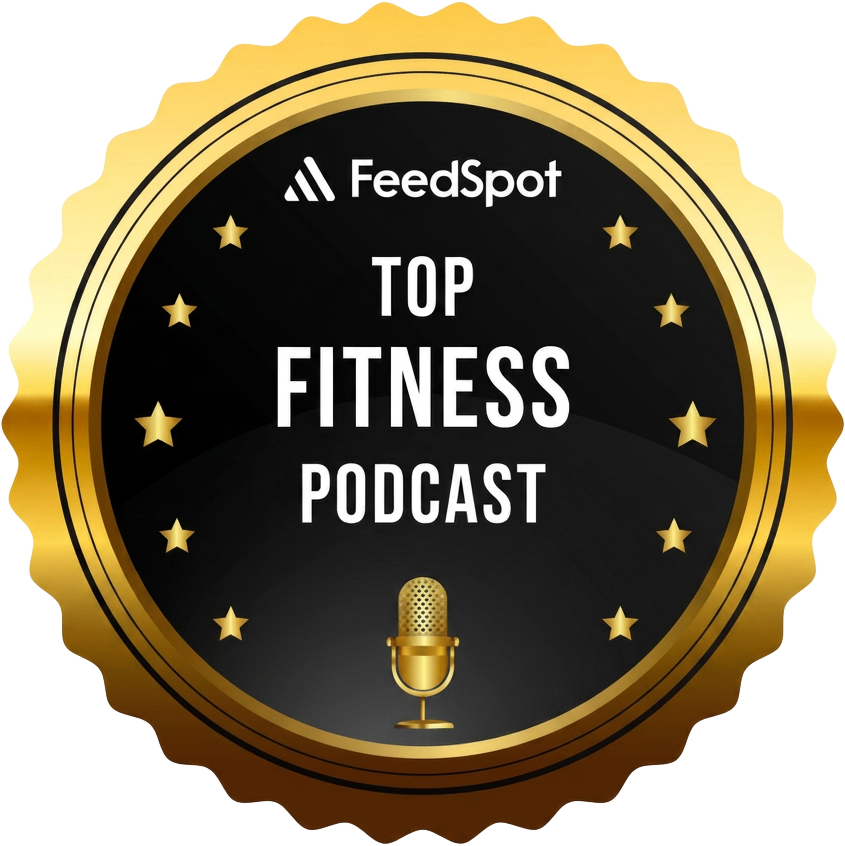 FeedSpot Top Fitness Podcast badge